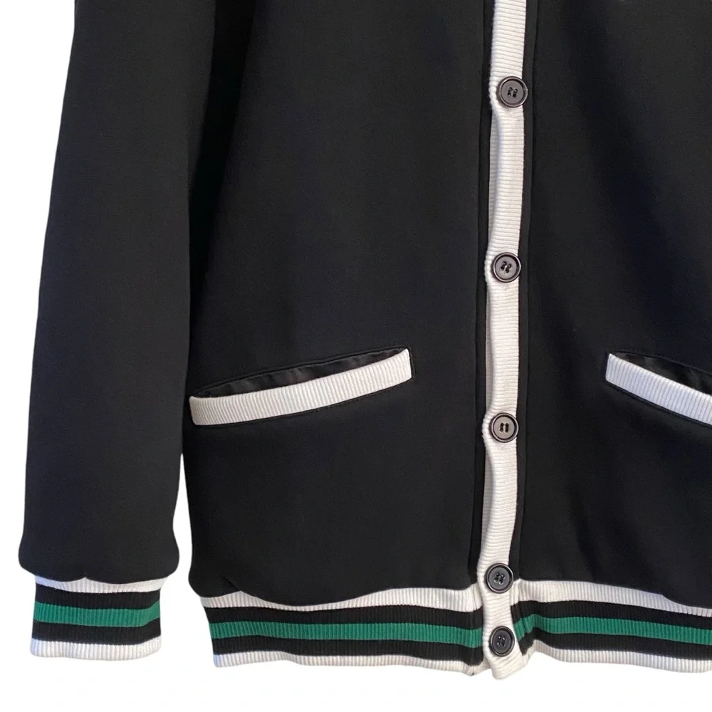 StockX Letterman Sweater Varsity Cardigan Fleece Jacket Employee Issued Medium